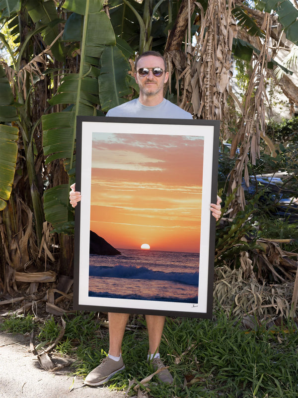 Boomerang Beach 04 - Wall Art Print