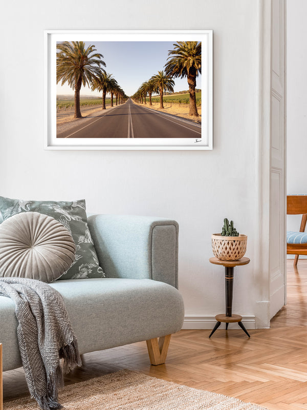 Seppeltsfield Road 01 – Barossa Valley Wall Art Print