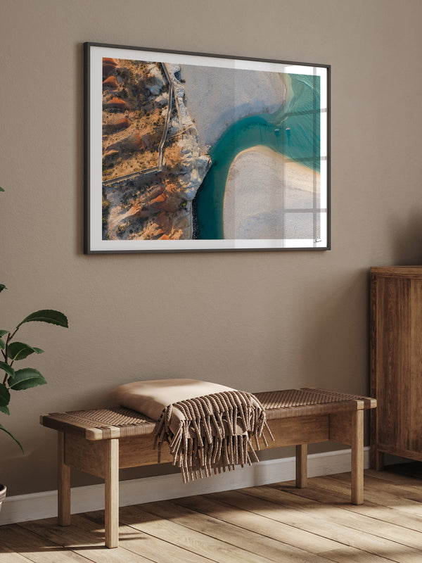 Onkaparinga River Mouth – South Australia Wall Art Print