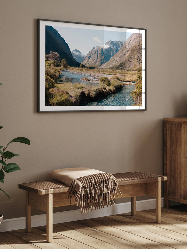Fiordland Valley 02 – New Zealand Wall Art Print