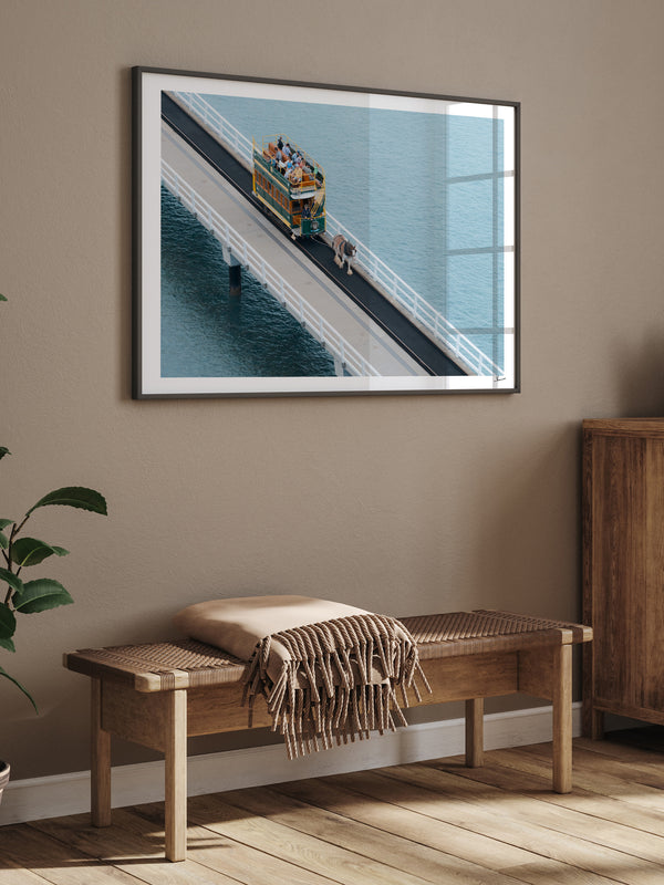 Victor Harbor Horse Drawn Tramway – South Australia Wall Art Print