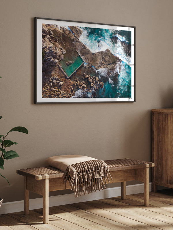 North Curl Curl Pool 01 - Wall Art Print