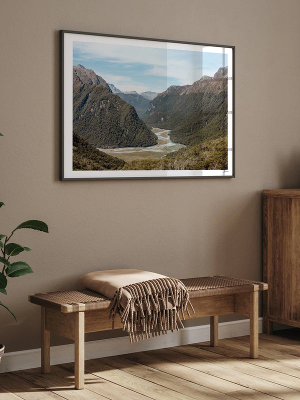 Routeburn Flats 02 – New Zealand Wall Art Print