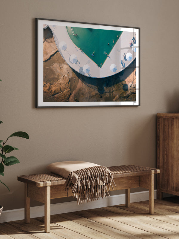 Kings Beach Pool 02 – Sunshine Coast Wall Art Print