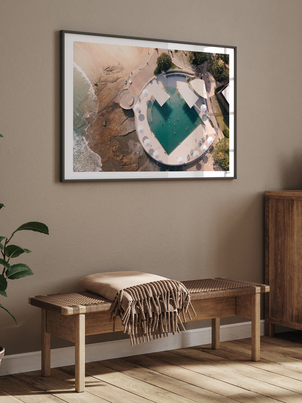 Kings Beach Pool 01 – Sunshine Coast Wall Art Print