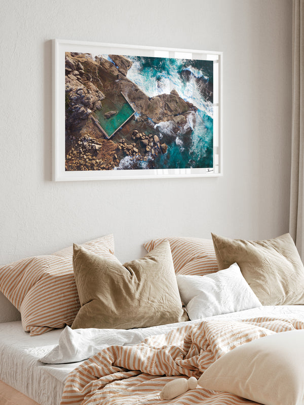 North Curl Curl Pool 01 - Wall Art Print