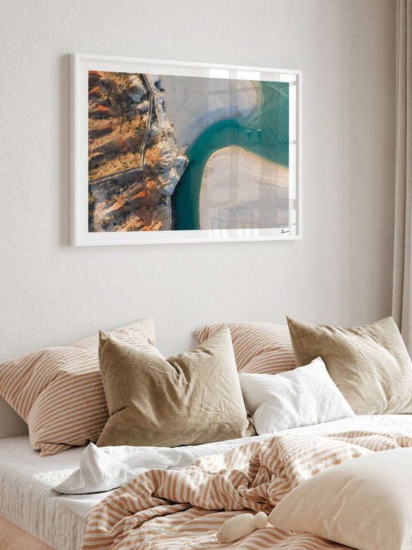 Onkaparinga River Mouth – South Australia Wall Art Print