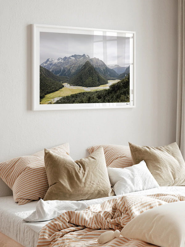 Routeburn Flats 01 – New Zealand Wall Art Print