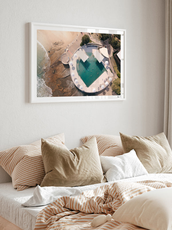 Kings Beach Pool 01 – Sunshine Coast Wall Art Print