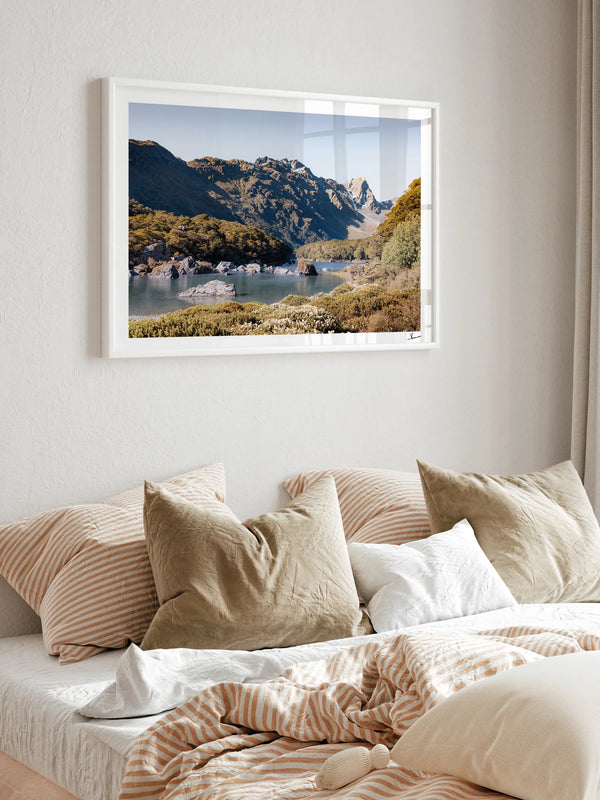 Lake Mackenzie – New Zealand Wall Art Print
