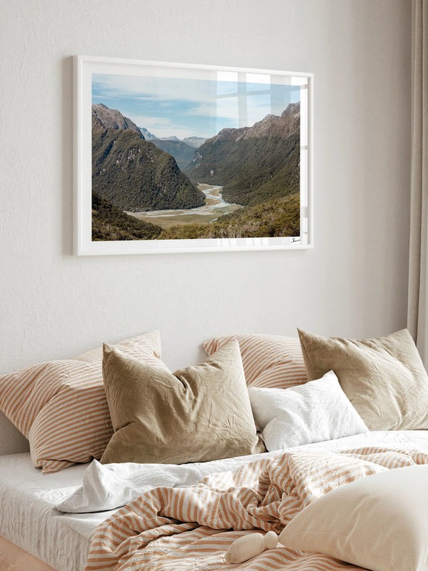 Routeburn Flats 02 – New Zealand Wall Art Print