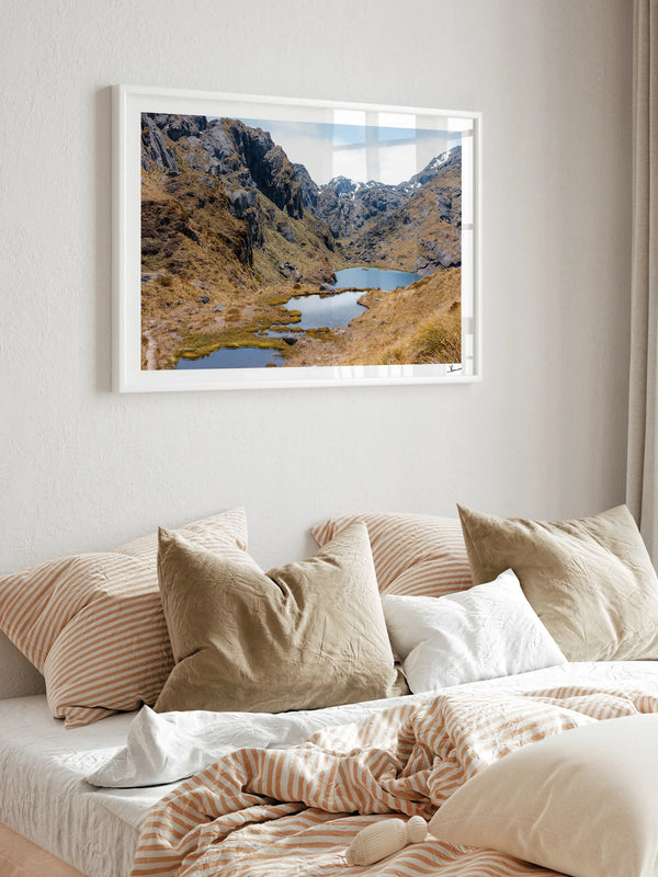 Harris Saddle Pass 01 – New Zealand Wall Art Print