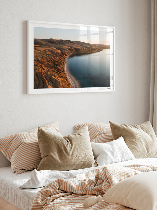 Sellick Beach 04 – Sunset – South Australia Wall Art Print