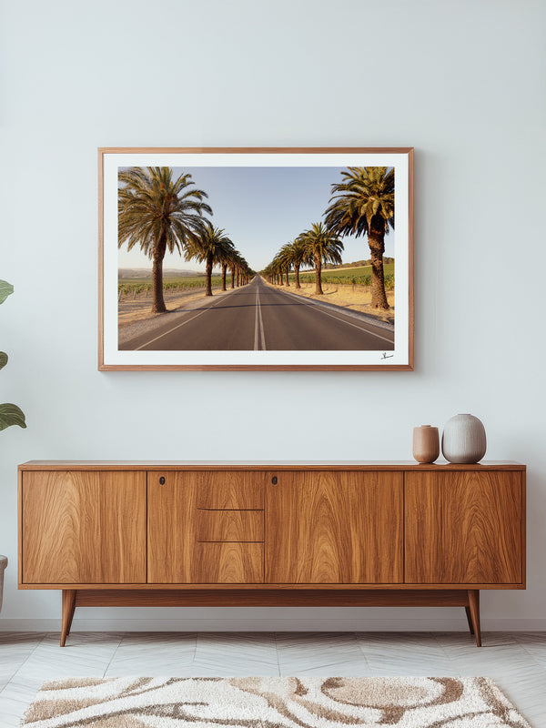 Seppeltsfield Road 01 – Barossa Valley Wall Art Print