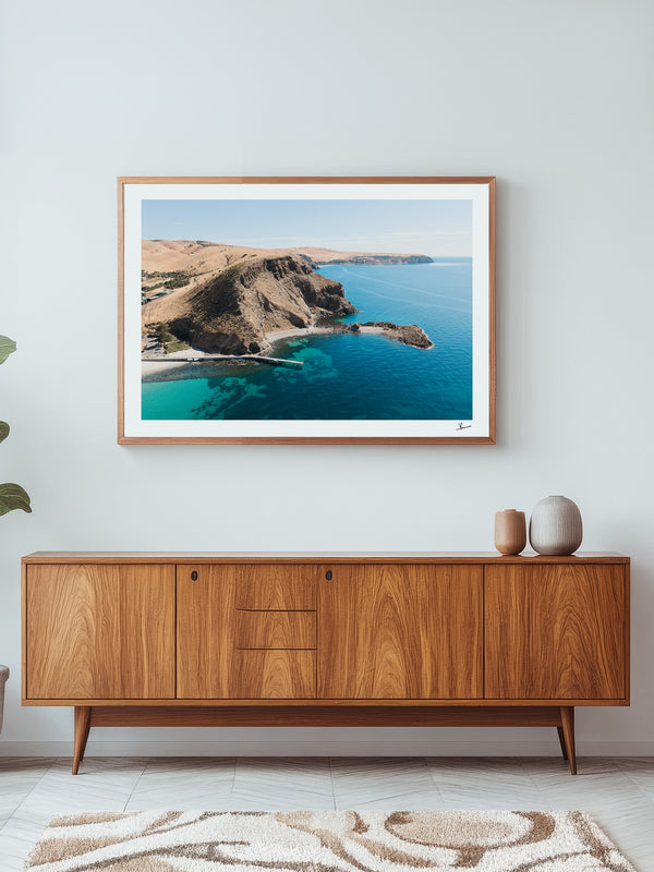 Second Valley Beach 01 - South Australia Wall Art Print