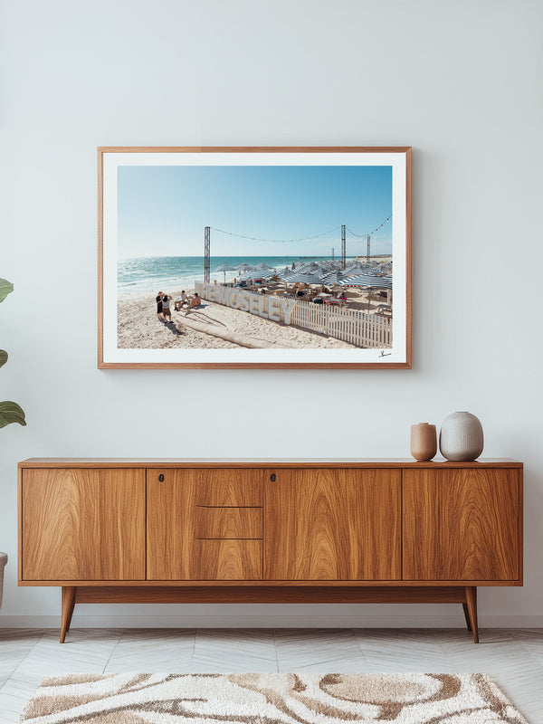 The Moseley Beach Club – Adelaide Wall Art Print