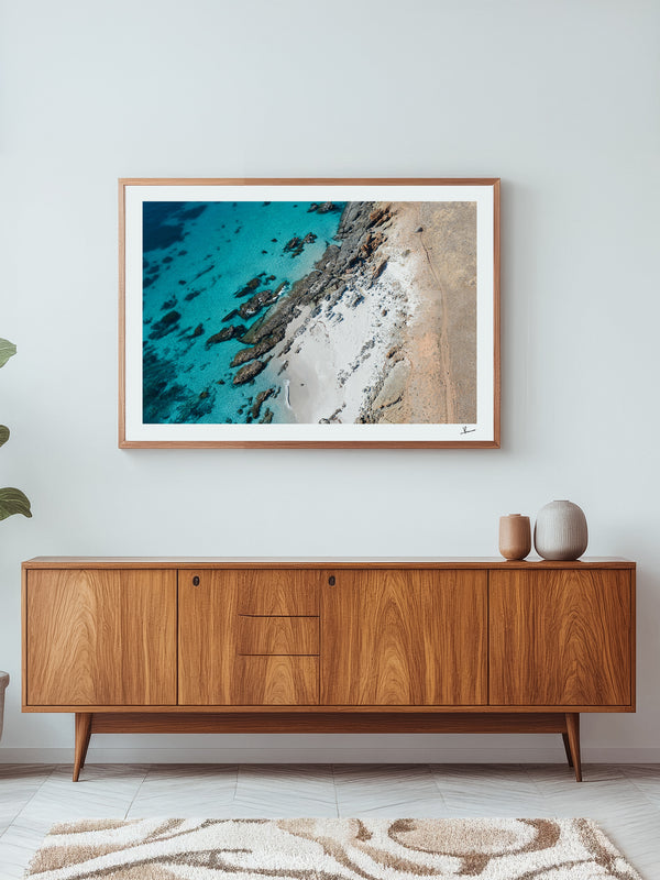 Coastal Texture 02 – South Australia Wall Art Print