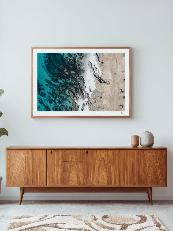 Coastal Texture 01 – South Australia Wall Art Print