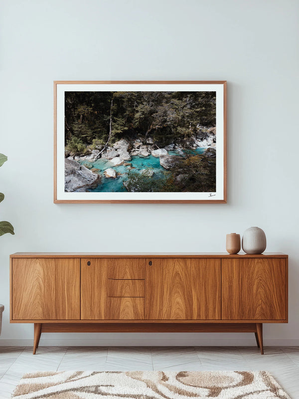 Routeburn River – New Zealand Wall Art Print