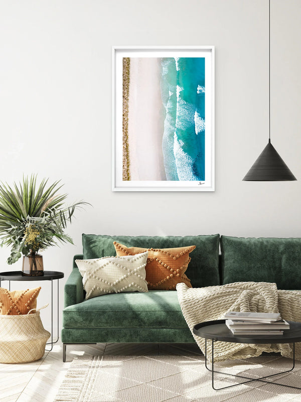 Cave Beach 01 - Wall Art Print