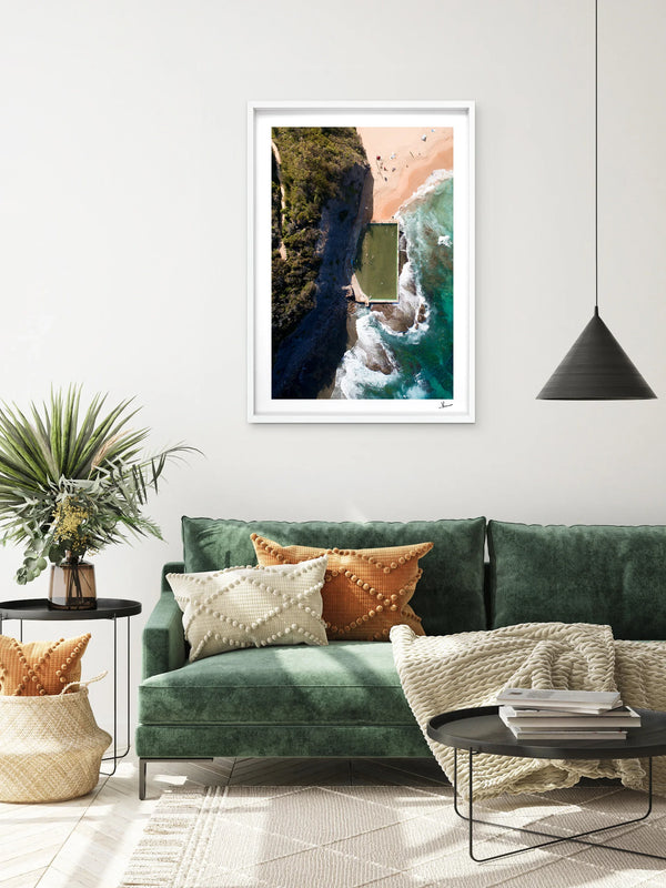 Bilgola Rockpool 01 - Wall Art Print