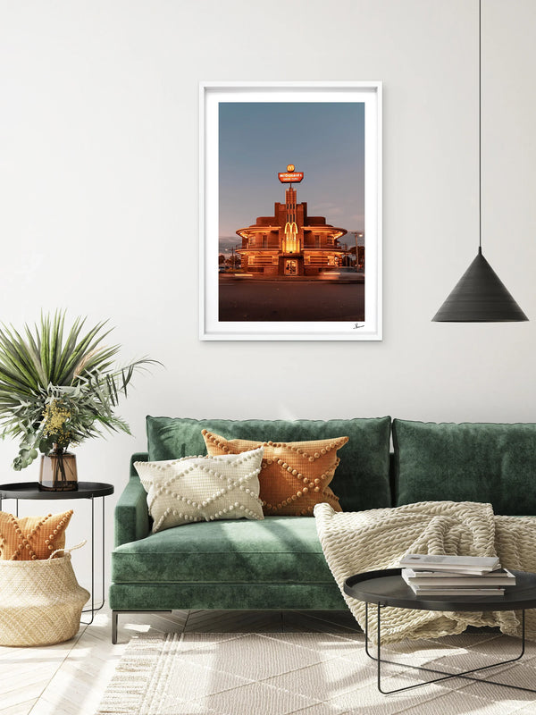 Art Deco Maccas 01 - Wall Art Print
