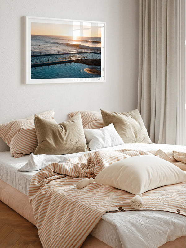 South Curl Curl Pool 02 - Wall Art Print