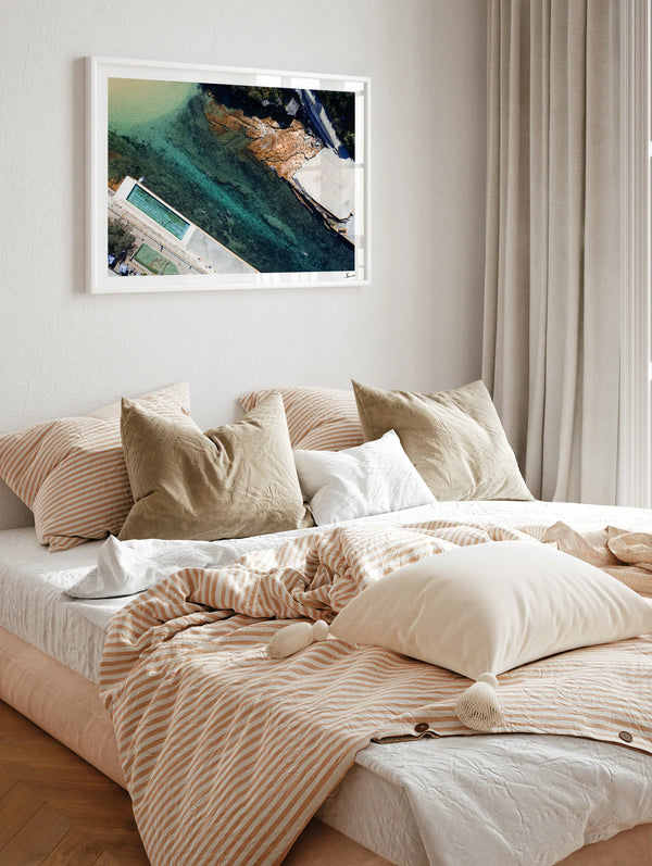 Geoff James Pool (Clovelly Baths) 01 - Wall Art Print