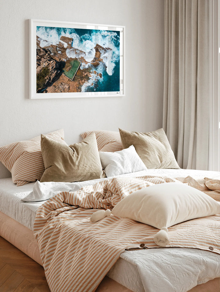 North Curl Curl Pool 01 - Wall Art Print