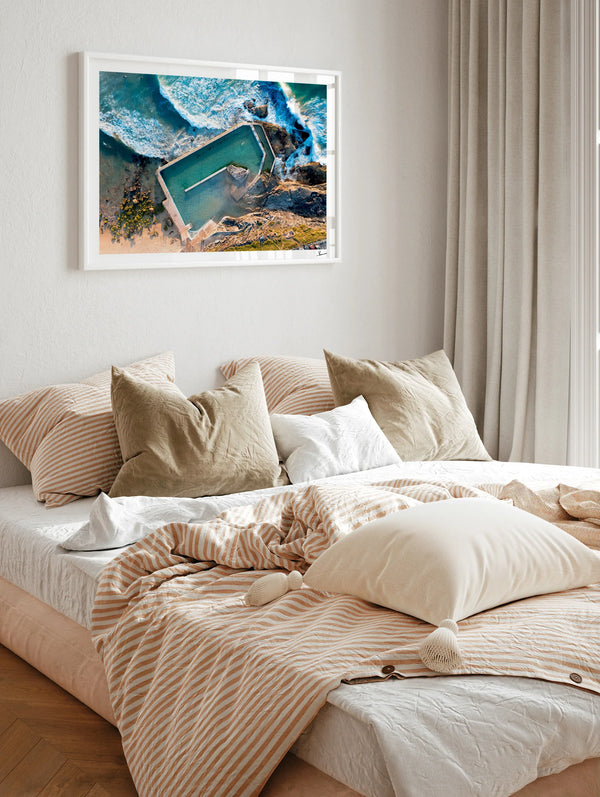 South Curl Curl Pool 01 - Wall Art Print
