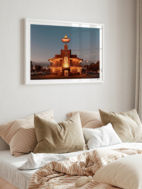 Art Deco Maccas 03 - Wall Art Print