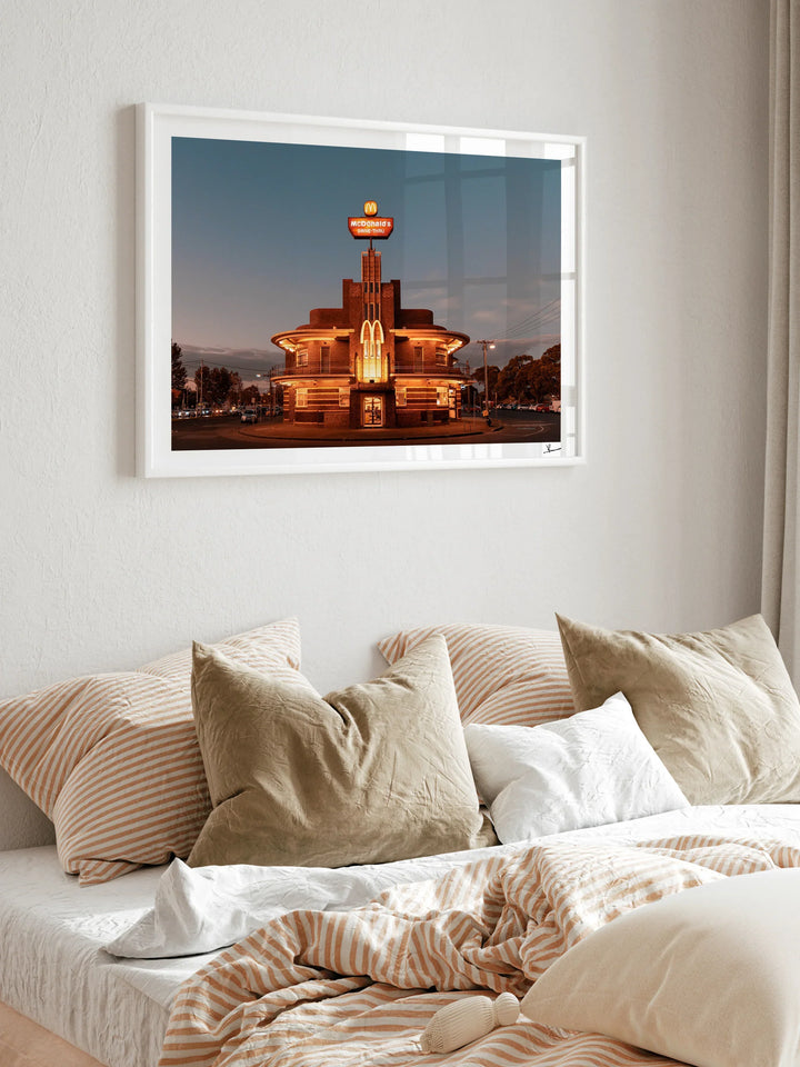 Art Deco Maccas 03 - Wall Art Print