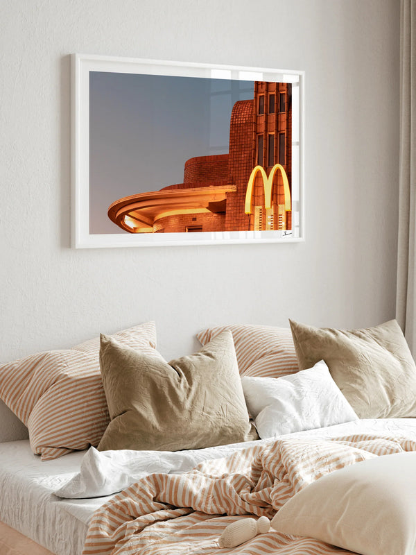 Art Deco Maccas 02 - Wall Art Print