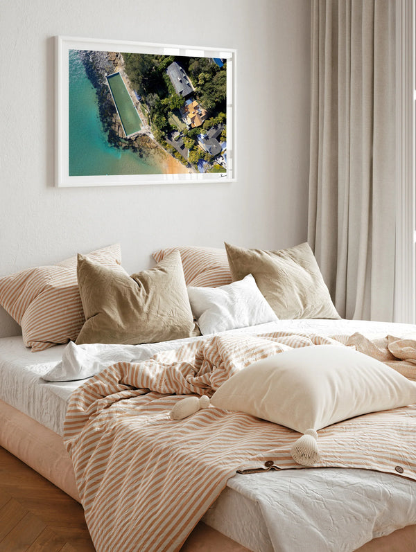 Palm Beach Rock Pool 01 - Wall Art Print