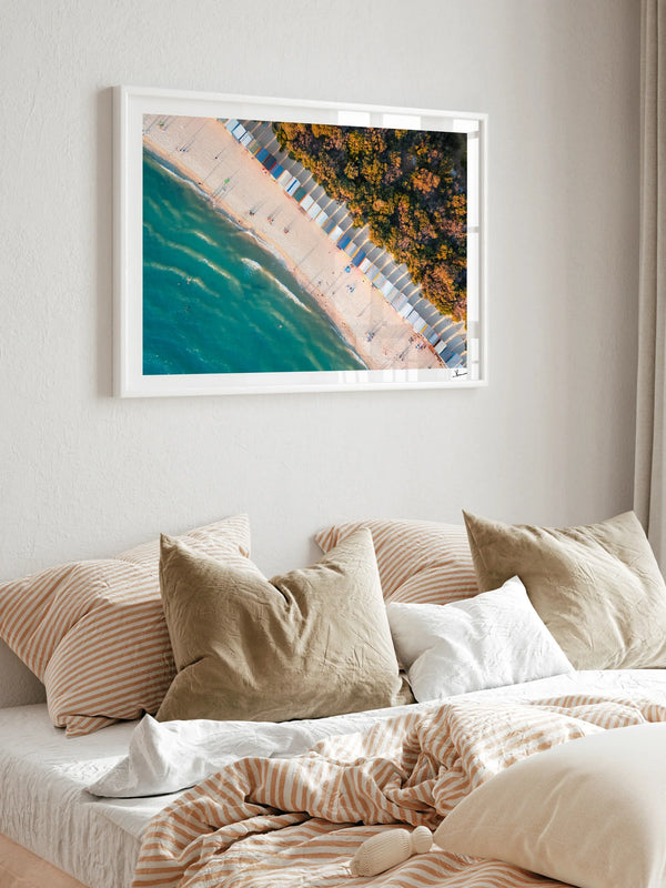 Brighton Bathing Boxes 03 - Wall Art Print