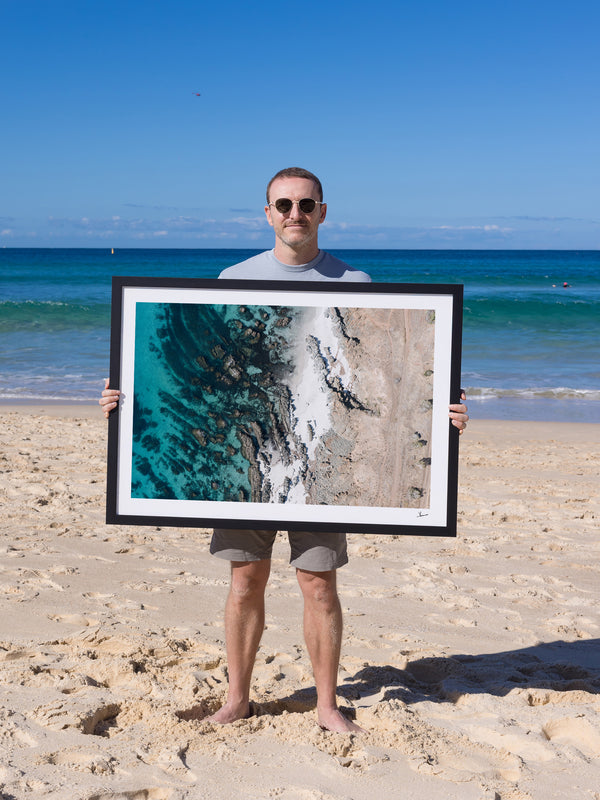 Coastal Texture 01 – South Australia Wall Art Print