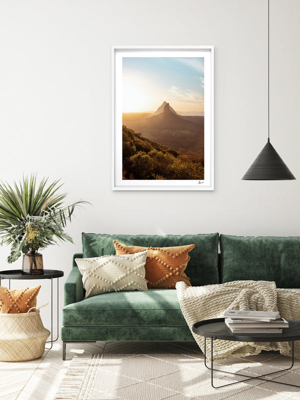 Glass House Mountains 03 - Wall Art Print