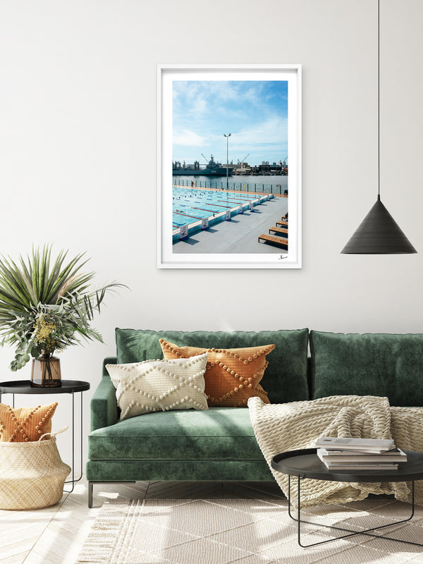 ABC pool 03 - Wall Art Print