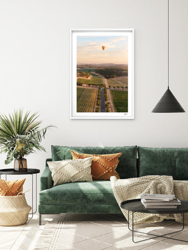 Barossa Valley Sunrise 01 – South Australia Wall Art Print