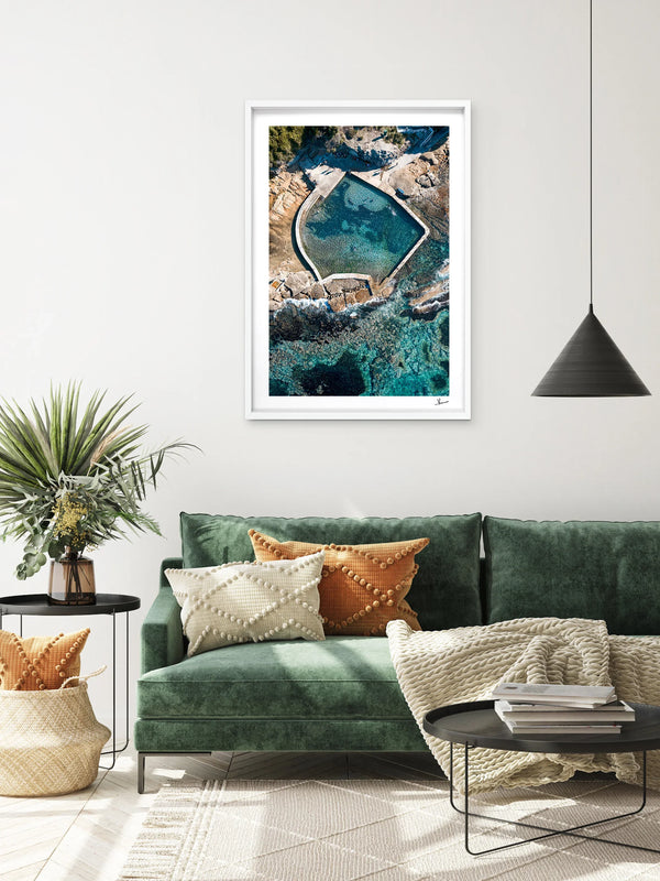 Malabar Rock Pool 01 - Wall Art Print