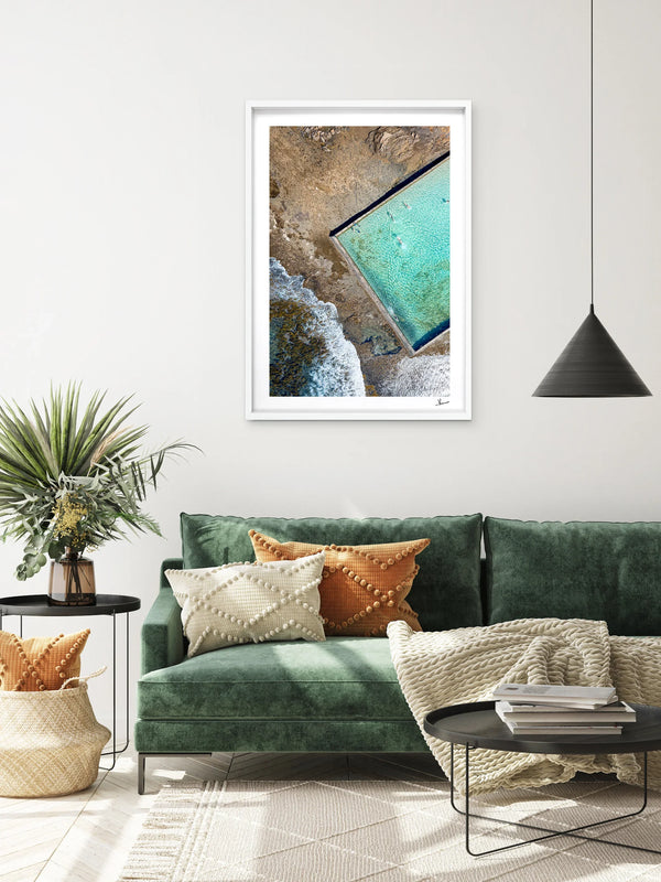 Cronulla - Shelly Beach Pool 02 - Wall Art Print