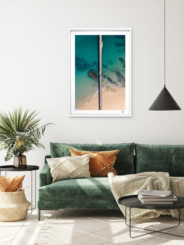 Port Noarlunga Jetty – South Australia Wall Art Print