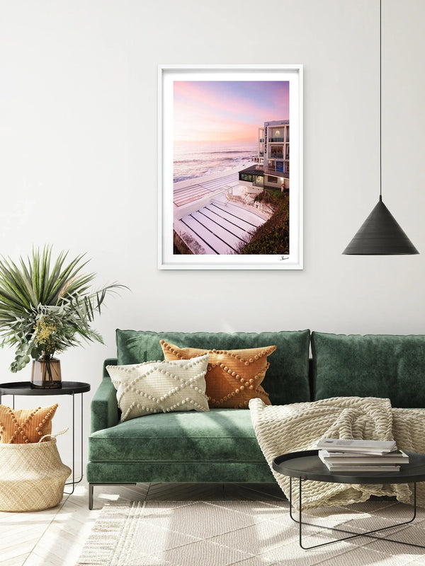 Thursday Cleaning Day – Bondi Icebergs Wall Art Print