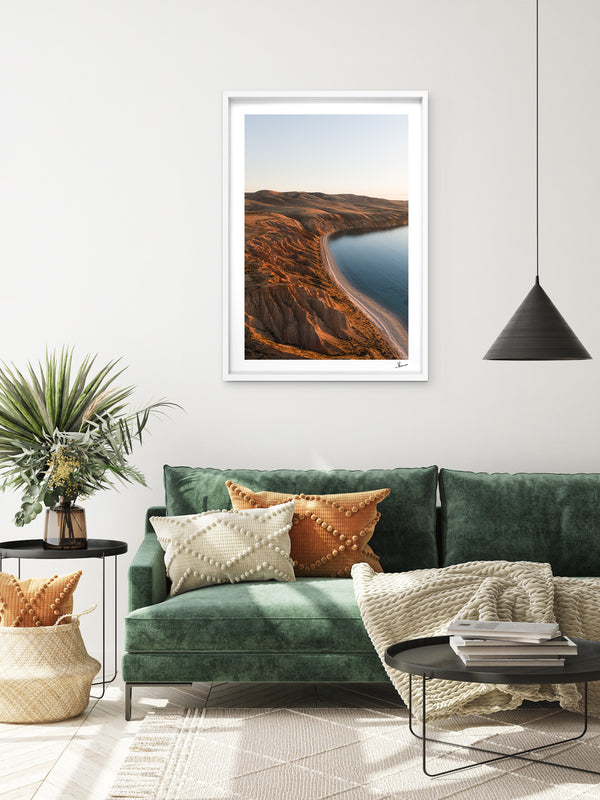 Sellick Beach 05 – Sunset – South Australia Wall Art Print