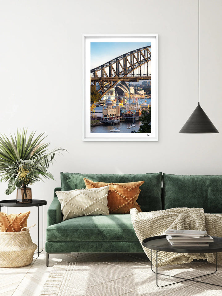 Luna Park 01 - Wall Art Print