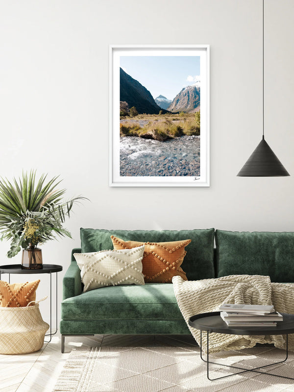 Fiordland Valley 01 – New Zealand Wall Art Print