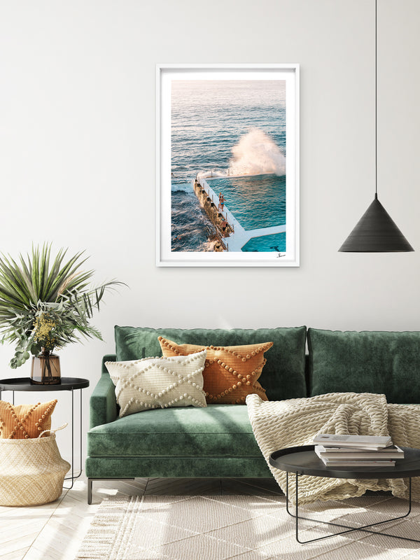 Bondi Icebergs Pool 09 - Bondi Beach Wall Art Print