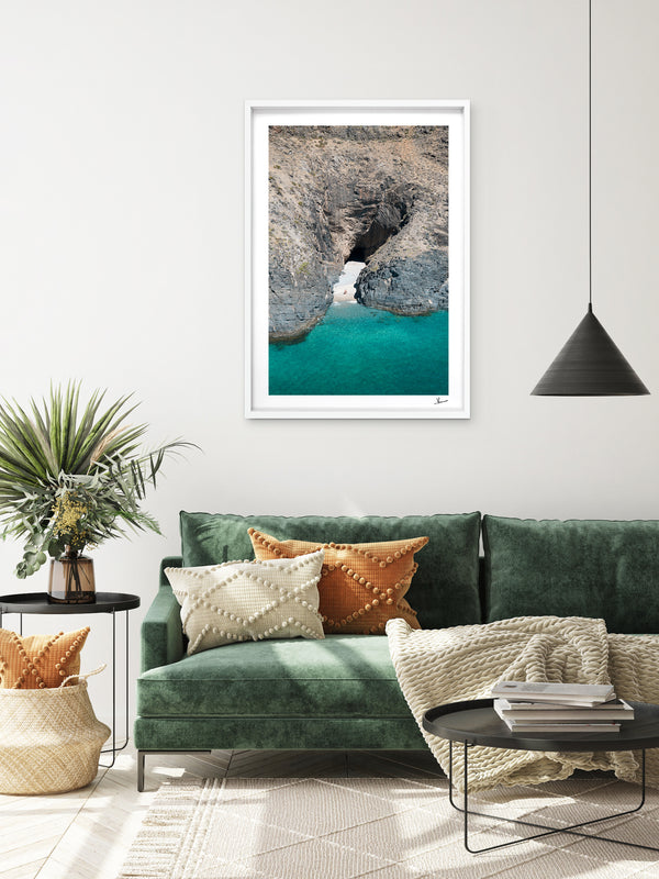Rapid Bay Cave 01 – South Australia Wall Art Print