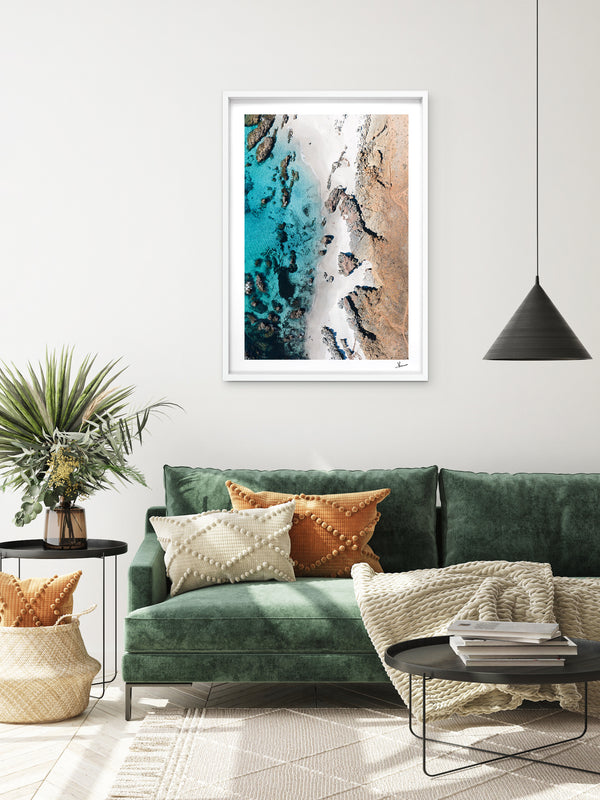 Coastal Texture 03 – South Australia Wall Art Print