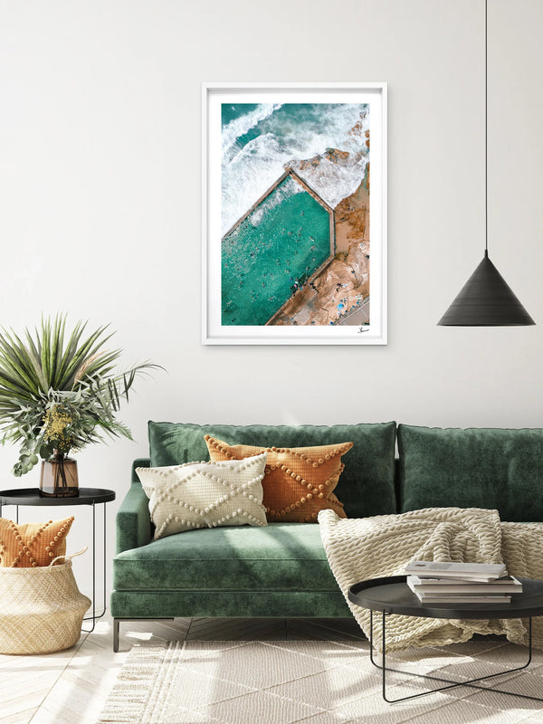 Cronulla pool 04 (southern bath) - Wall Art Print